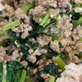 クックI1FJ57☆'s cooksnap of when they made 【やみつき】小松菜とひき肉のオイマヨ炒め.