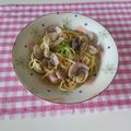 いくちゃん🤗's cooksnap of when they made 絶品お店のボンゴレビアンコ！あさりパスタ.
