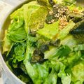 babibabi7's cooksnap of when they made 超簡単！☆レタスと海苔の梅干しサラダ☆.