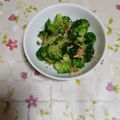 くネコまろす's cooksnap of when they made レンジ3分！無限ブロッコリー（ツナ麺つゆ.
