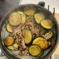 じいじい毎日挑戦's cooksnap of when they made 夏バテ解消！ズッキーニと豚の甘酢炒め.