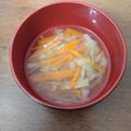 ケンチャナヨ～'s cooksnap of when they made ＊せん切り野菜のスープ＊.