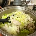 月✳Iris's cooksnap of when they made 豚とキャベツのニンニク塩バター鍋.