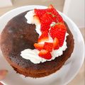 acn_oo's cooksnap of when they made バスク風しっとり濃厚ガトーショコラ♡.