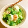 らいなrayna's cooksnap of when they made ☆海老とブロッコリーと卵のサラダ☆.