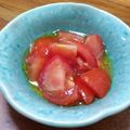 YCHキッチン's cooksnap of when they made トマトのマリネ風サラダ.
