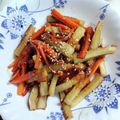 プルンバゴ's cooksnap of when they made とにかく簡単☆ニンジンとチクワのきんぴら.