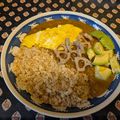 龍青空ママ's cooksnap of when they made れんこんトッピングカレー～♪.