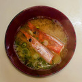 なめこおろし's cooksnap of when they made 勿体無い！ お刺身の赤エビの頭でお味噌汁.