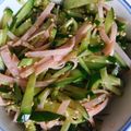 りお５１０'s cooksnap of when they made きゅうりとハムの簡単・中華サラダ.
