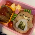 ゆりはるみ♡'s cooksnap of when they made 簡単キャラ弁☆すみっコぐらしのねこ.