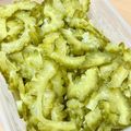 はちみつかなこ's cooksnap of when they made ゴーヤの焼き肉屋さん風塩ナムル.