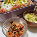 みぃぃちゃま's cooksnap of when they made レンジであと1品☆海苔もやしキムチ.