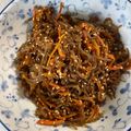 まどかぷー's cooksnap of when they made 糸こんにゃくと人参のきんぴら.