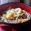 NAGANO久留米's cooksnap of when they made ずぼらオカンの簡単ちくわ煮込み肉うどん.