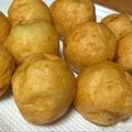 okkomaru's cooksnap of when they made おさつボール.