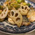 あゆたっくん's cooksnap of when they made 今日の夕食に♪サバと蓮根の照り焼き風炒め.
