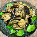 pali's cooksnap of when they made ナスと鶏肉の照り焼き炒め.