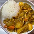 ★なみ☆'s cooksnap of when they made カレーやハヤシのご飯はまん丸が可愛い.