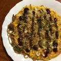 Ruriluru's cooksnap of when they made 日清焼きそばアレンジ、お好み風、ヘルシー.