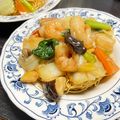 ♪Key♪'s cooksnap of when they made 【具沢山】あんかけ　　　かた焼きそば.