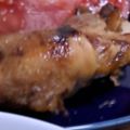 NEKOほっぺ's cooksnap of when they made Xmasチキンに★Xmasローストチキン.