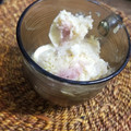 ふか谷's cooksnap of when they made 春色♡いちごと練乳のアイス.