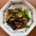 クックW6EFZZ☆'s cooksnap of when they made 簡単☆なすとししとうのひき肉甘辛炒め♪.