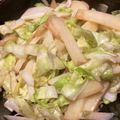 ひま☆まま's cooksnap of when they made キャベツとジャガイモのニンニクバター炒め.