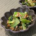 Dellaたん's cooksnap of when they made レンジで簡単♪小松菜のおひたし.