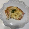 パインクリームソーダ's cooksnap of when they made 惣菜パンの王道✿ハムチーズオニオン✿.