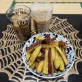 tuxedocat's cooksnap of when they made さつまいものシナモンシュガースティック.