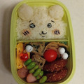 まおだいきん's cooksnap of when they made ちいかわ　簡単　キャラ弁　.