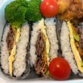 etati☆87's cooksnap of when they made キレイのコツあり。折りたたみおにぎらず.
