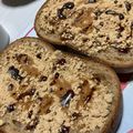 mahotere's cooksnap of when they made 朝食トースト　黒蜜きなこ.