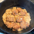 能天気野郎★'s cooksnap of when they made 唐揚げリメイク♩卵とじ.