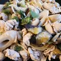 Ｍぱん's cooksnap of when they made 茄子とピリ辛ひき肉の上海焼きそば.