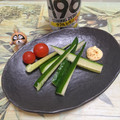 みかかめ's cooksnap of when they made きゅうりを三角に切る.