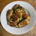 クックT70JDE☆'s cooksnap of when they made 鳥ひき肉でピーマンの肉詰め.