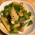 クックきの☆'s cooksnap of when they made 箸止まらん☆たけのことピーマンの中華炒め.