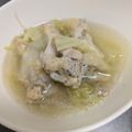 庵chai's cooksnap of when they made 手羽元とキャベツのとろとろ美肌スープ.