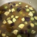 ポムポムポヨコ's cooksnap of when they made ナスとオクラとナメコの味噌汁.