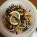 クックHDP0M2☆'s cooksnap of when they made オイルサーディンとねぎのzenbパスタ.