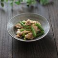 まろんかふぇ's cooksnap of when they made 簡単、豚とインゲンのスタミナ炒め.