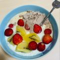 ももゆみ1230's cooksnap of when they made ダイエット中の朝ごはんオートミール♡.