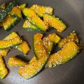 クック1P3ZDN☆'s cooksnap of when they made カボチャ炒め(時短調理).