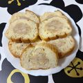puniＫ's cooksnap of when they made フランスパンの詰め物.