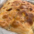 Konkonkonn's cooksnap of when they made チーズフォカッチャ.