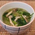 あーこ姐's cooksnap of when they made 小松菜としめじのお味噌汁.