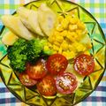 チェックのミニくま's cooksnap of when they made ミニトマトパッカーン綺麗に盛り付け☆.